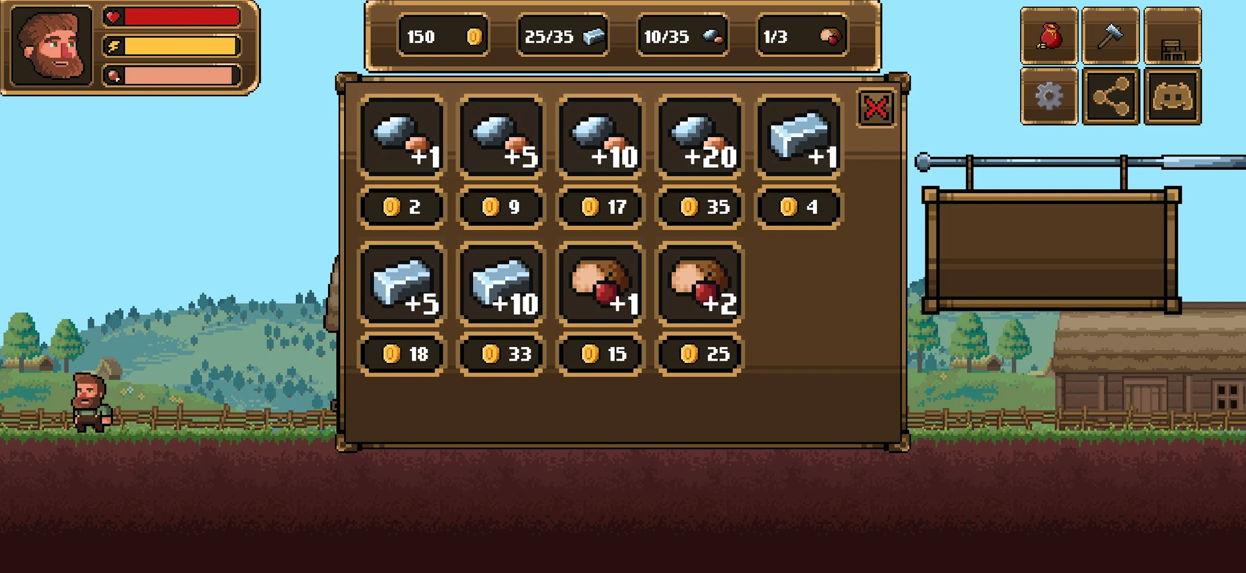 Strategiczny widok średniowiecznej osady w Hammer & Steel